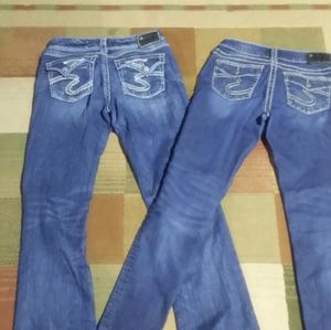 Silver jeans lot size 28